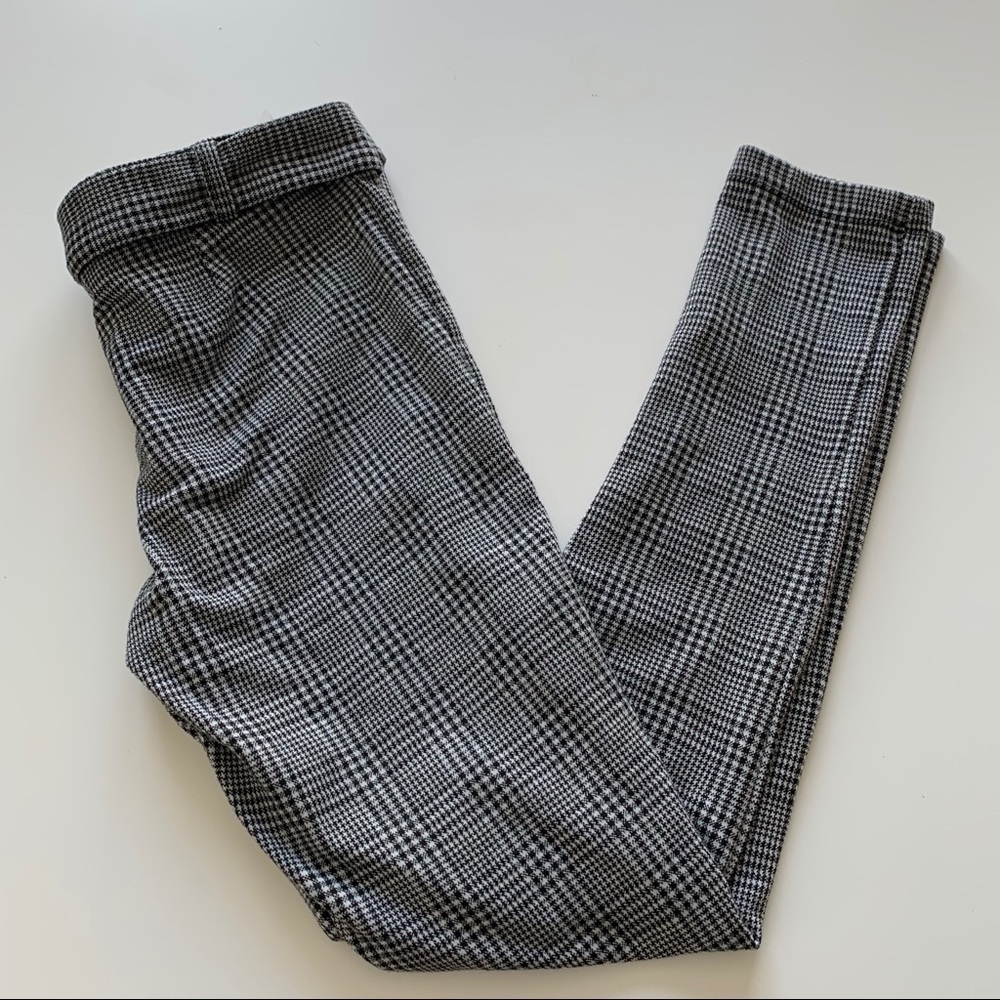 Gray Plaid Trousers Size Large